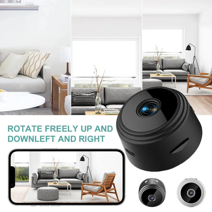 A9 Mini Camera HD 720P Intelligent Home Security IP WiFi Camera Monitor Mobile Remote Camera Mobile Remote Application