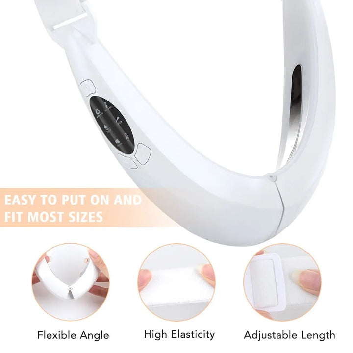 Face Lifter V-Line Up Face Lifting Belt Face Slimming Vibration Massager LED Display Facial Beauty Instrument 5 Modes